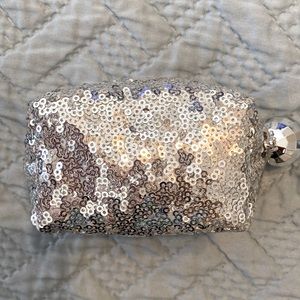 M.A.C cosmetics mini disco bag
